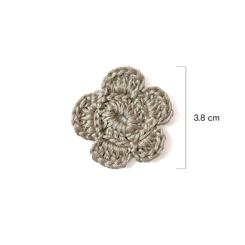 Crochet Blossom Button - Madhues