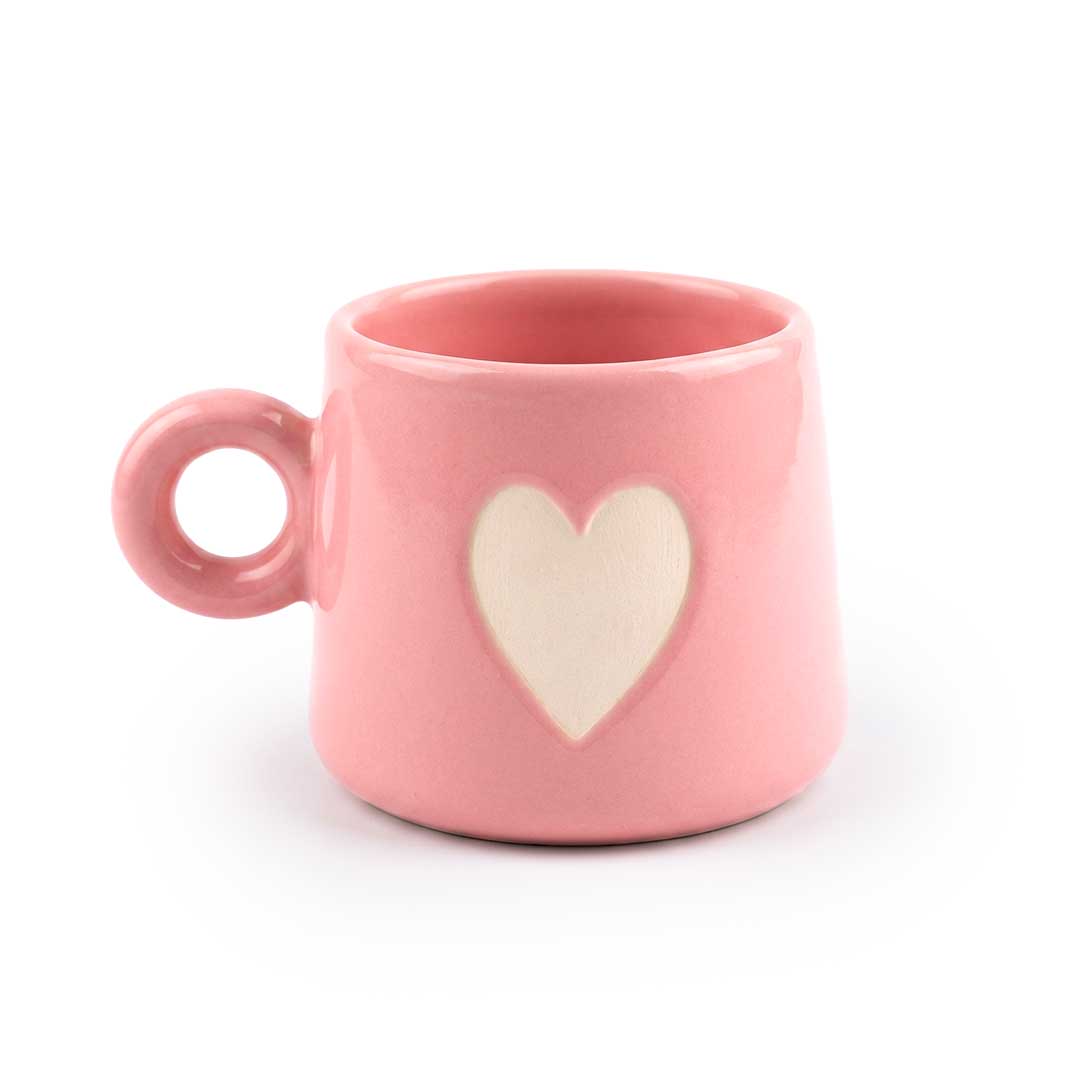 50-Piece Rustic Ceramic Cup Set Featuring Mixed Colors & Handmade Styles