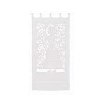 White Applique Rani Handmade Cotton Curtain