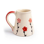 50-Piece Rustic Ceramic Cup Set Featuring Mixed Colors & Handmade Styles