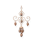 Rustic Copper Cascading Bell Wind Chime