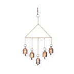 rustic metal bell chime