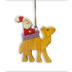 Hand-Painted Indian-Inspired Assorted Christmas Ornaments (Set of 5) - Madhues