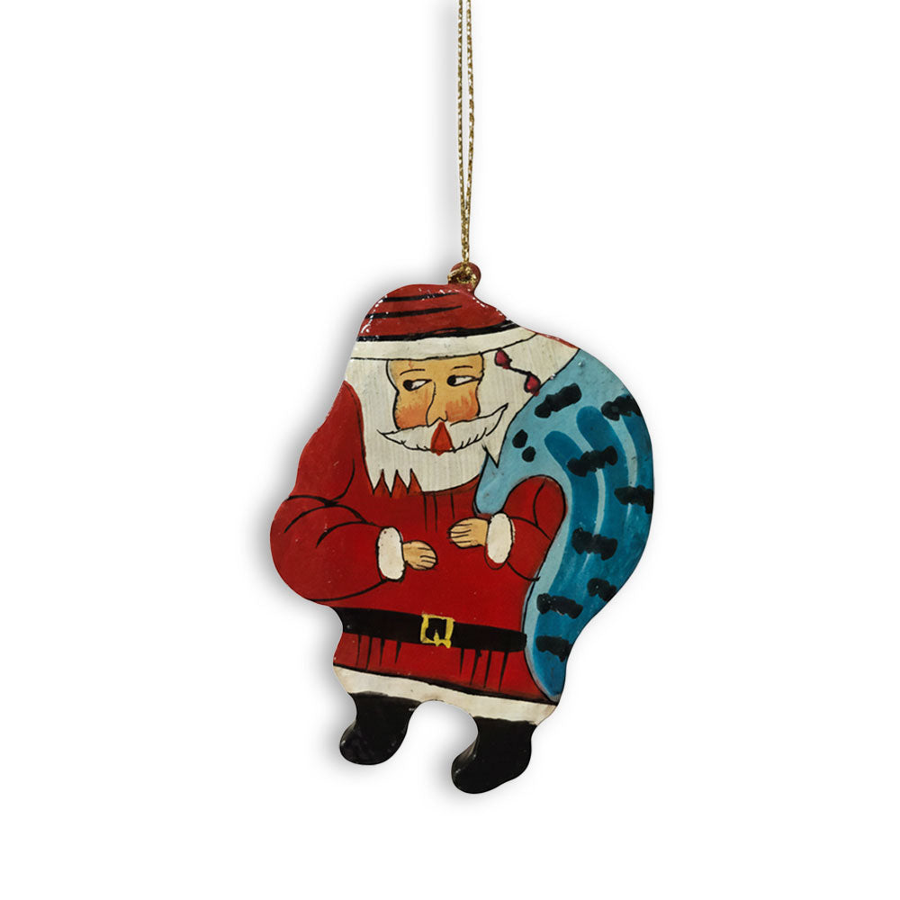 Hand-Painted Indian-Inspired Assorted Christmas Ornaments (Set of 5) - Madhues