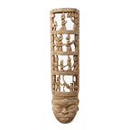 Gamari Wood Mask with Four-Tiered Storytelling Headdress