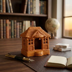 Pokhran Hand-Carved Terracotta Miniature Hut Decor