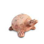 Pokhran Hand-Carved Terracotta Tortoise Decor Accent
