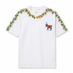 Hand Painted Deer and Floral Garland T-Shirt
