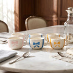 50-Piece Rustic Ceramic Cup Set Featuring Mixed Colors & Handmade Styles